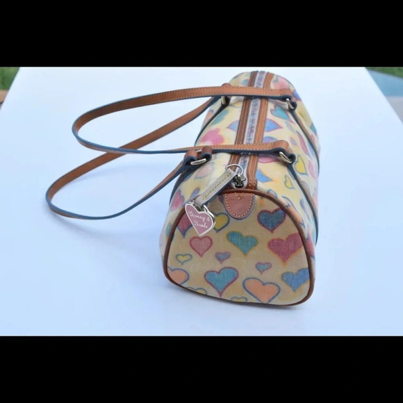 Dooney & Bourke Multicolor Heart Shoulder Bag - Picture 3 of 8
